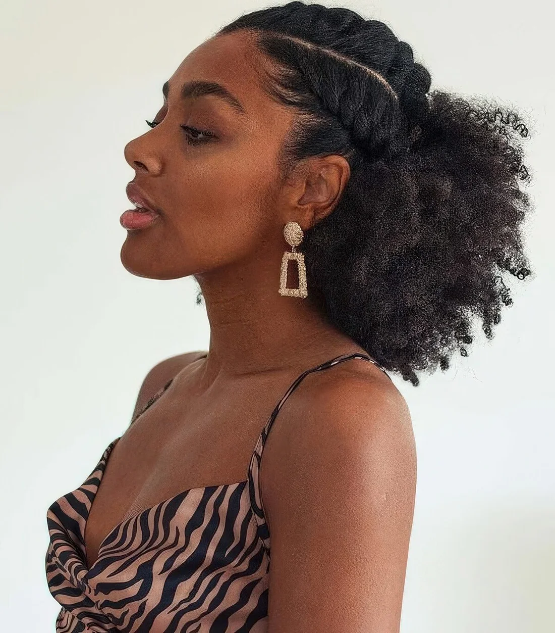 Photo showing hair on the head, with the hairstyle clearly visible.
