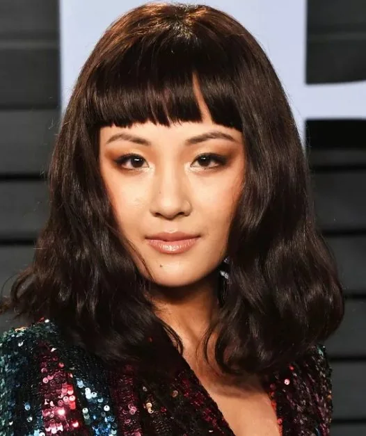 Constance Wu proved that short bangs.