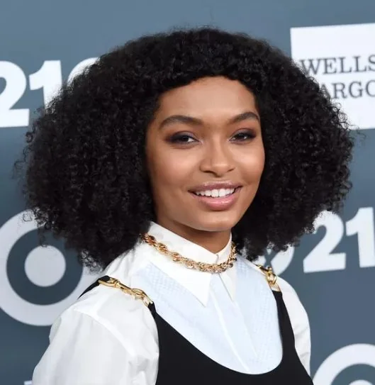 Yara Shahidi's baby bangs and curly lob are so trendy, yet timeless, be prepared to finesse such bangs.
