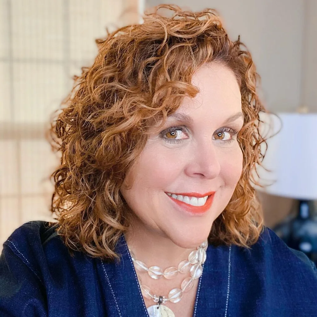 shoulder curly brunette shag with curly fringe fringe shown as a curly hairstyles ideas idea, featuring center part