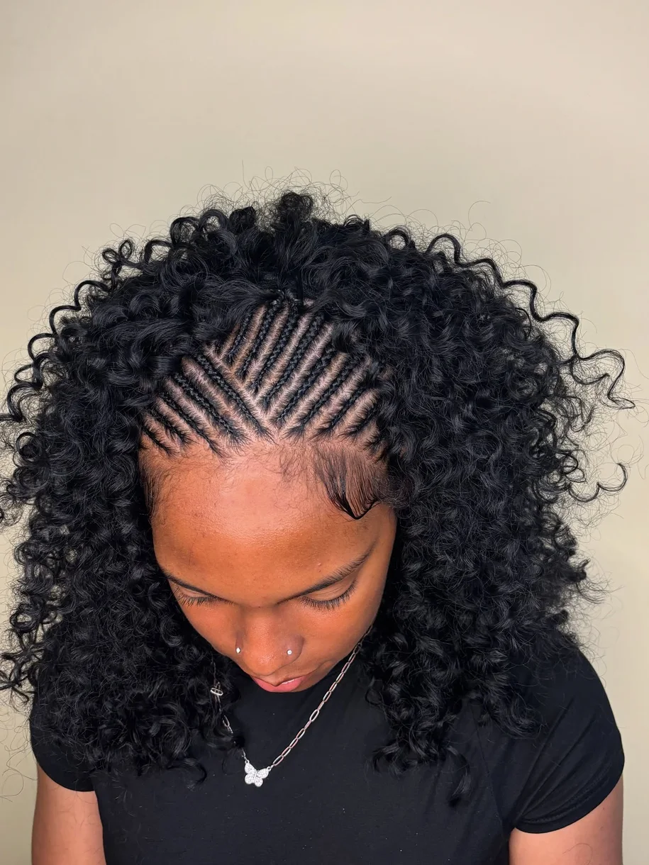 chest braids black fulani shown as a fulani braids idea
