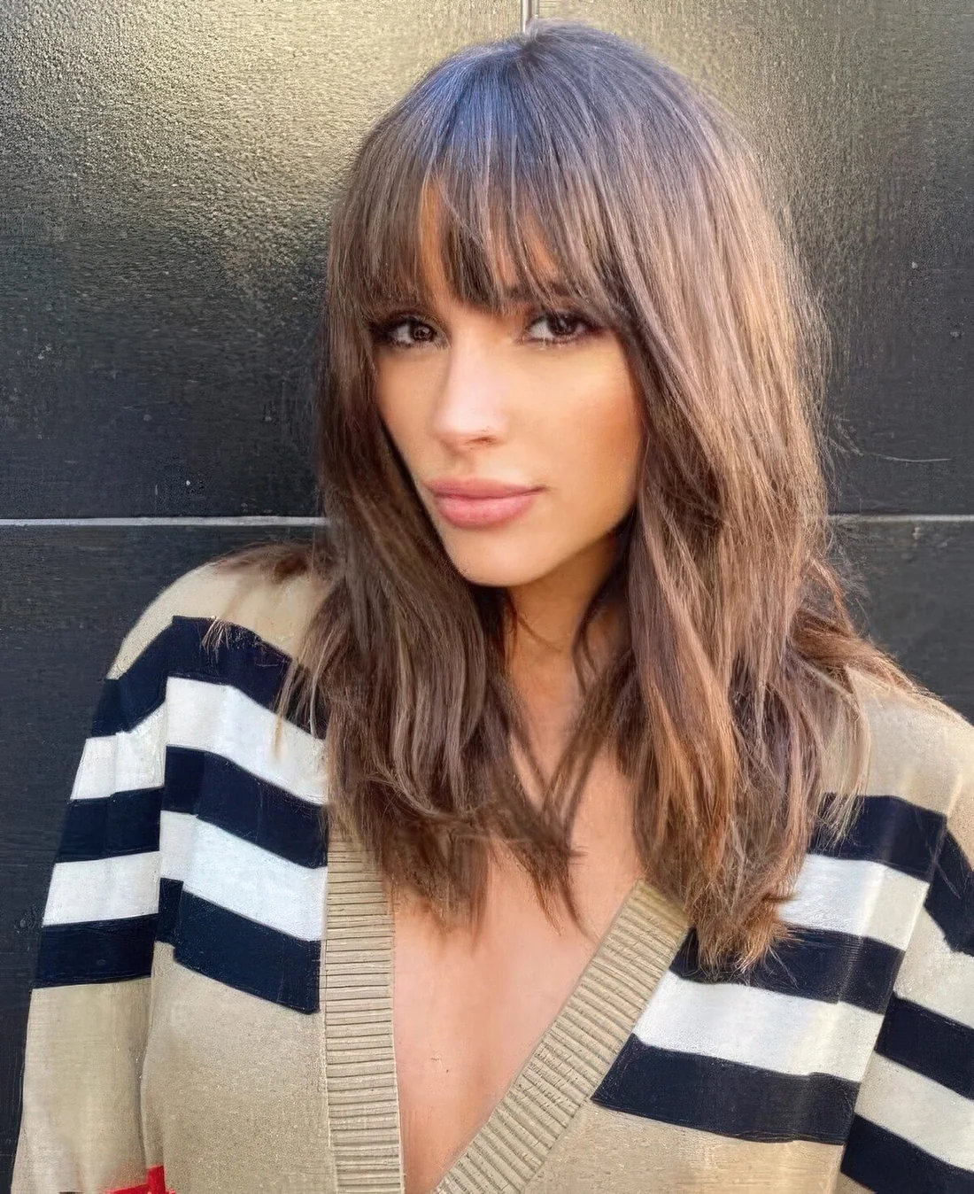 Photo showing s haircut, with the hairstyle clearly visible.