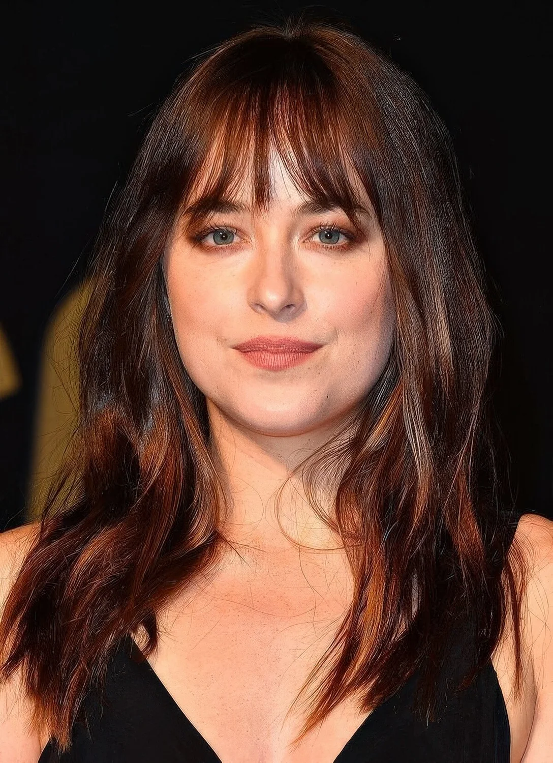 Photo showing shaggy hair bangs, with the hairstyle clearly visible.