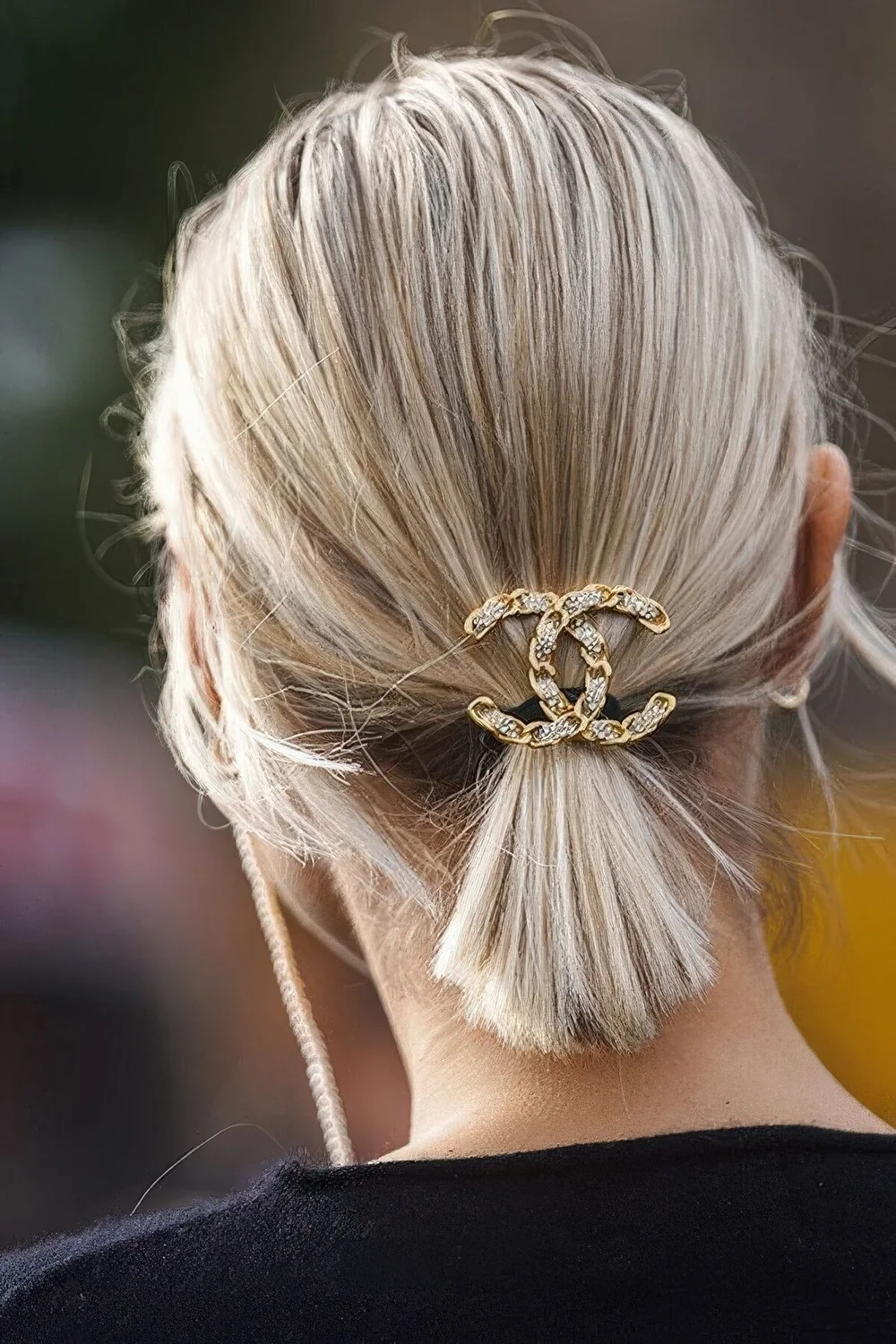 Photo showing hair piece, with the hairstyle clearly visible.