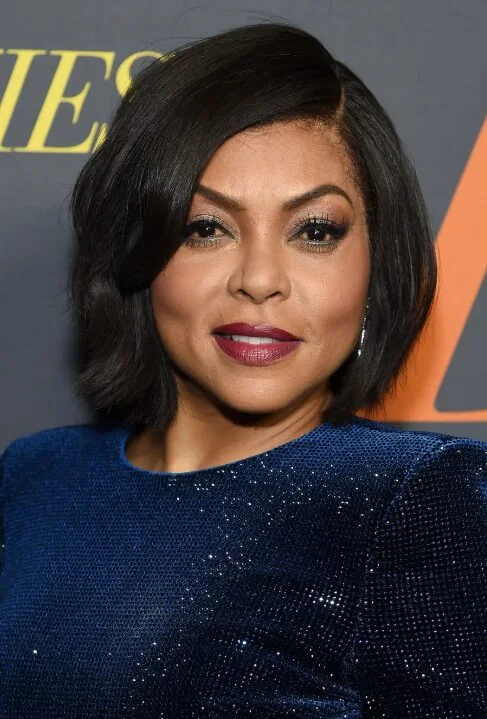 chin straight chestnut bob shown as a short hairstyles for older black women idea