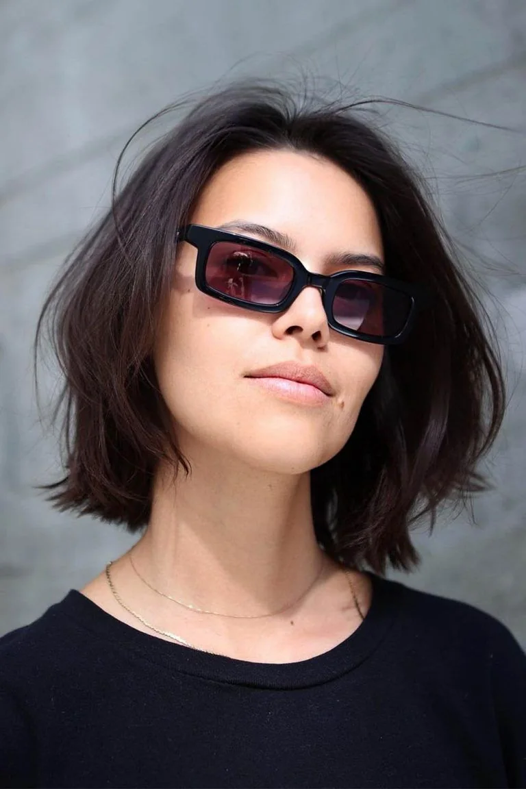 Photo showing layered Bob - Alternate View, with the hairstyle clearly visible.
