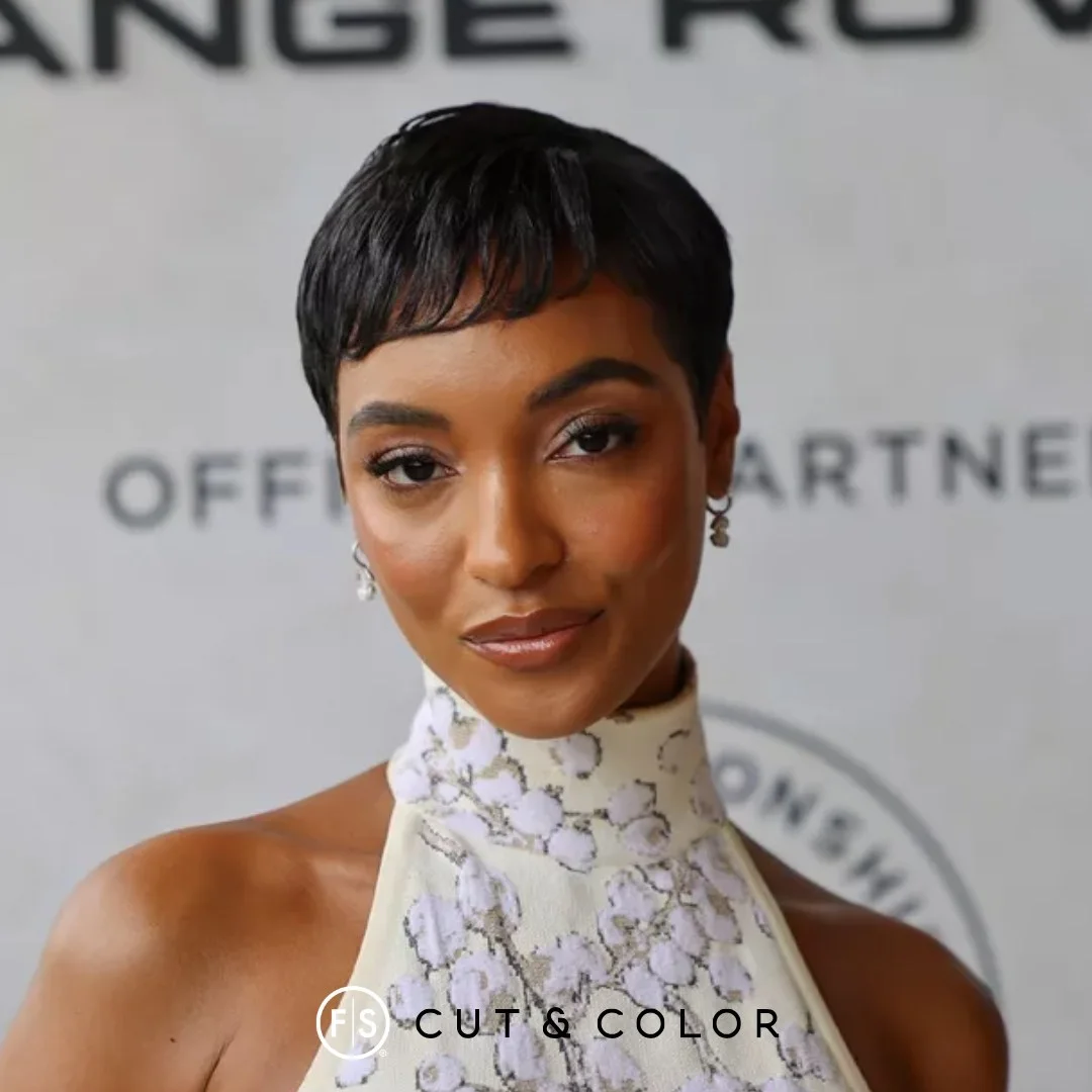 ear coily chestnut pixie with curly fringe fringe shown as a short pixie cut ideas idea