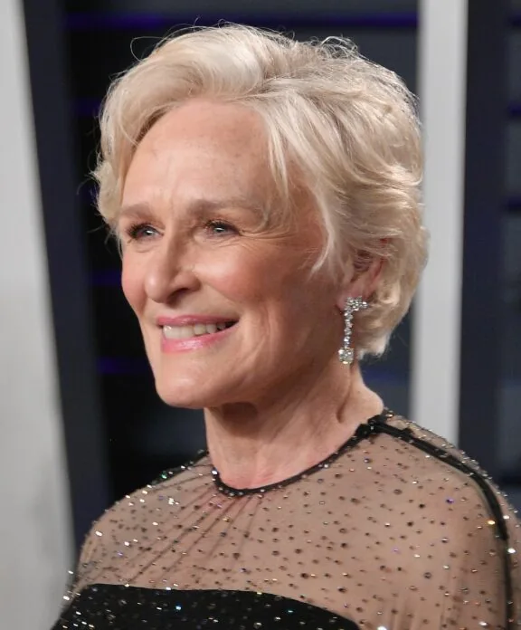 neck straight gray updo shown as a wash and wear hairstyles women over 70 thin fine hair idea