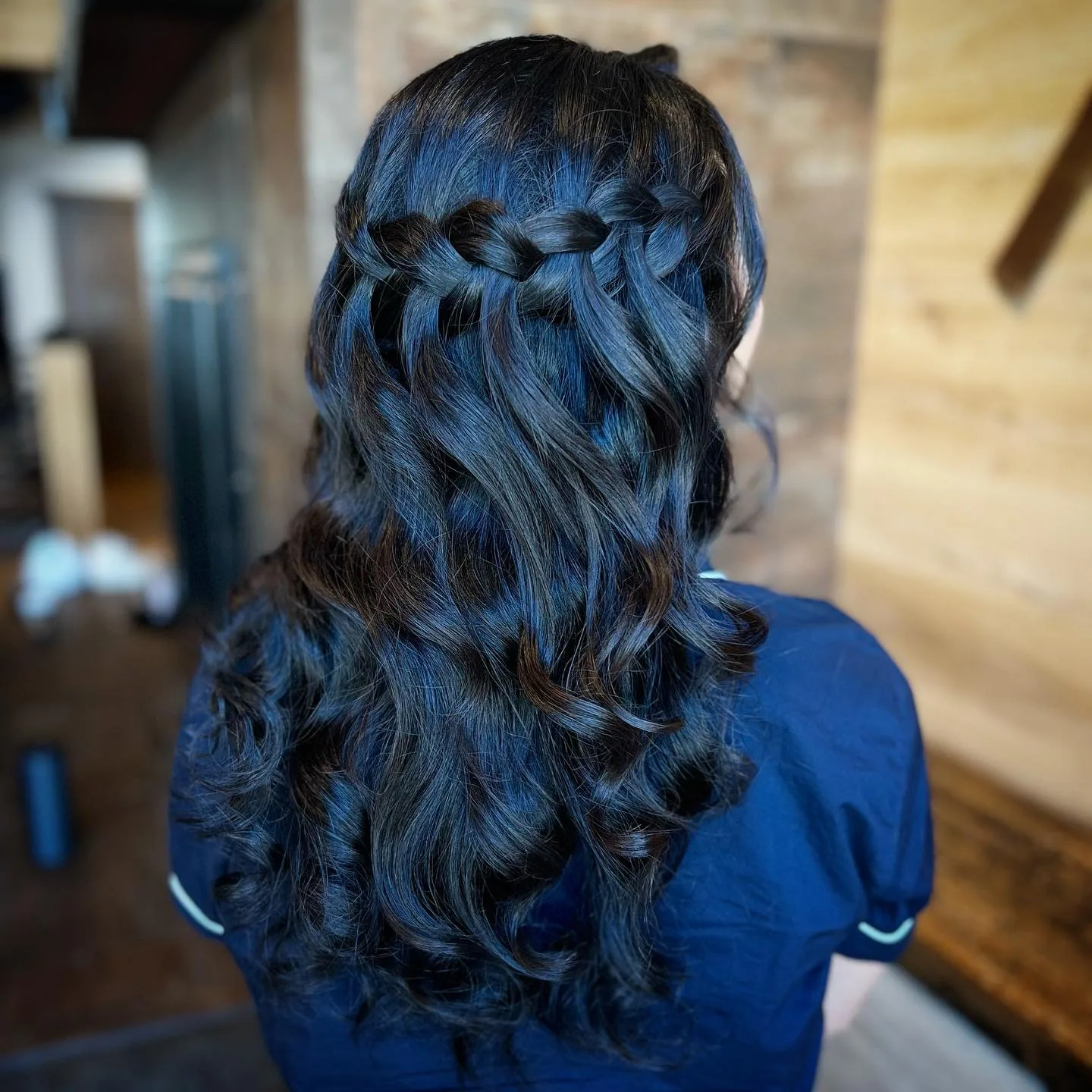 chest braids black braid shown as a waterfall hairstyles idea